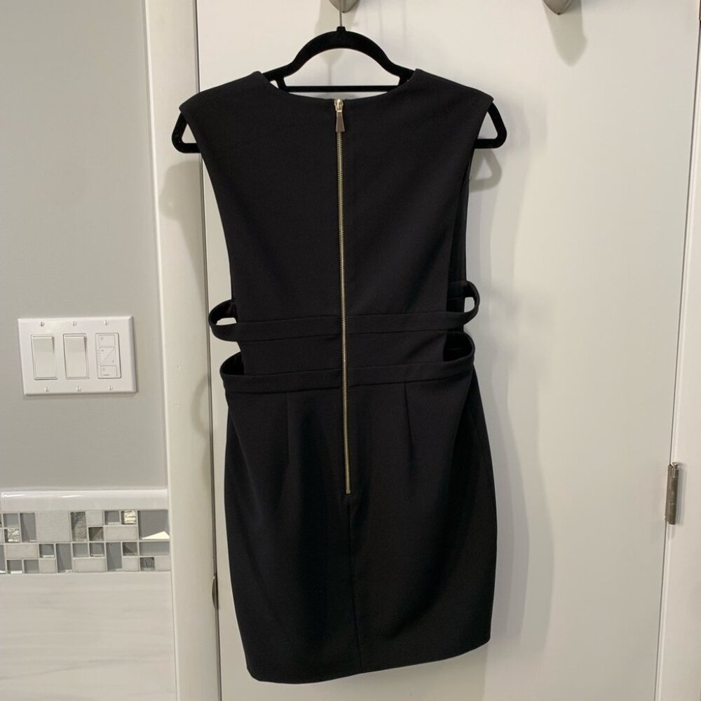 COPY - JAY GODFREY Deep Neck Back Zip Dress - Picture 4 of 6